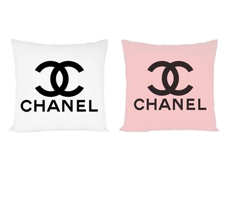 pink chanel pillow|chanel pillows for bed.